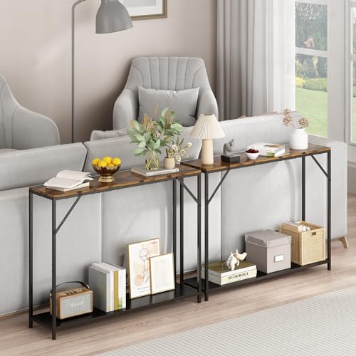 Aparador Buffet para Hall de Entrada, Mesa de Entrada, Aparador com Prateleira, Mesa Estreita para S