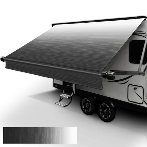 Dulepax RV Awning Fabric Replacement, 19.5oz Heavy Duty Camper Awning by Dulepax - Used condition - CA$114.85