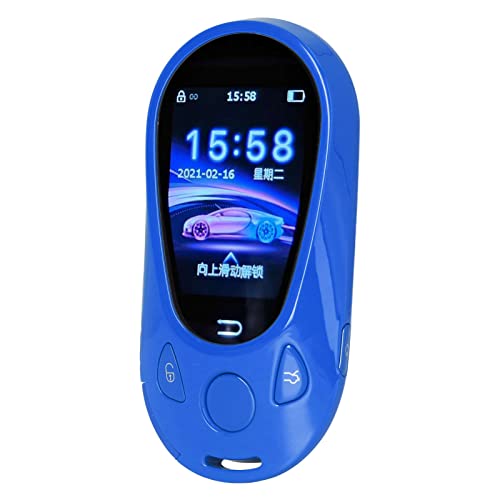 Clés de voiture LCD Dioche universelles avec démarrage à distance bleues