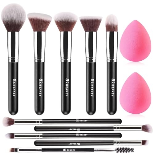 BEAKEY Makeup Brushes Set, Professional...