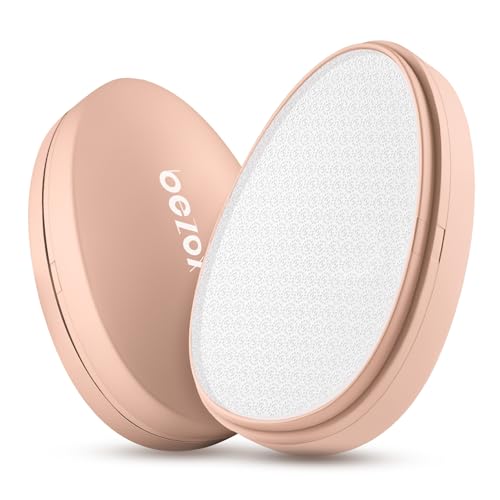 BEZOX Lime à pied 2 en 1 en nano-verre et anti-callosités – Très efficace pour réveiller les pieds veloutés – Confortable et doux pour enlever les callosités...