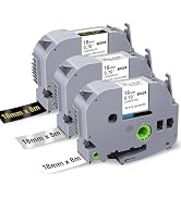 Amazon.com: Lonitul 18mm Ptouch Tape Tze-241 344 941 Replacement