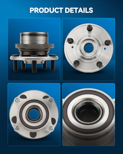 Image of PHILTOP 513267 x2 Front Wheel Bearing Hub Assembly for Honda Pilot