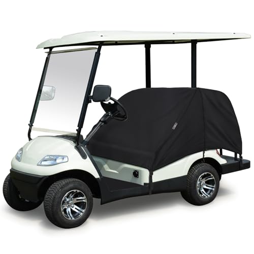 Explore Land Waterproof Golf Cart Seat Cover For 2+2 Passenger Uv Resistant Seat Protector - Universal Fit For Most Golf Carts