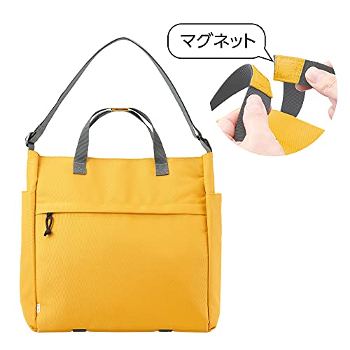 ハクバ 【Amazon.co.jp限定】HAKUBA カメラバッグ Chululu(チュルル) レニュー トートバッグ Mサイズ マスタード リサイクル素材のサスティナブルなバッグ AMZSCH-RETTMMT