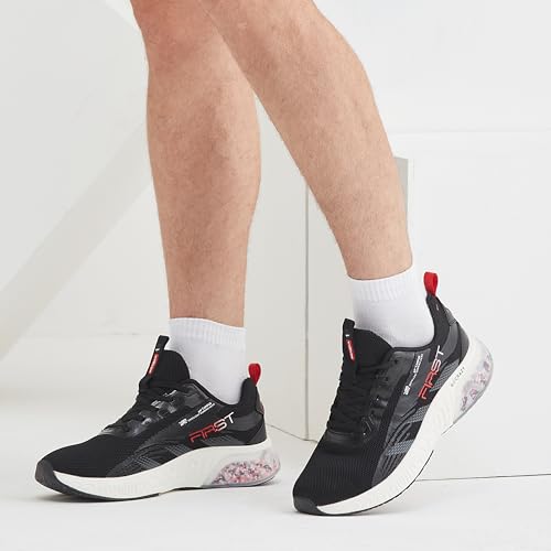 Campus Men First Running Shoes Red BLK/RED - Image 4