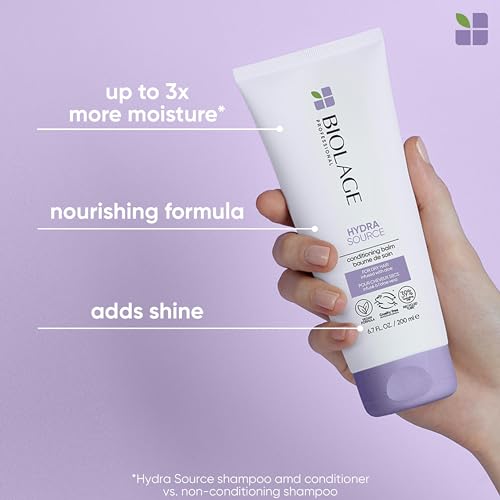 Biolage Dry Hair Conditioner, Hydrating Conditioner for Smooth and Shiny Hair, HydraSource, 200 ml - Image 4