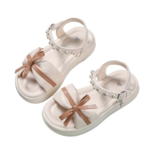 IWIHMIV Girls Platform Sandals Kids Toddler Sandals Girls Sandal Comfort Thick Sole Slip On with Adjustable Back Strap2