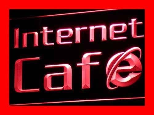 ADVPRO i156-r Open Internet Cafe Bar Pub Game Room Light Sign