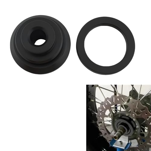 Motorrad Hinterrad Auswuchtadapter Werkzeug für BMW K/R 1200 1300 1250 1600 R/RS/GS/GT/S/RT nineT Schwarz/Weiß