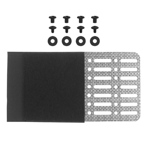 Pannello di Montaggio per Gilet - per laterale - Estensione della Cintura di Pratica Pannelli laterali di estensione Borsa ad accesso rapido per attività di squadra Se nero