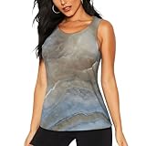 Performance du produit : le gilet de fitness à séchage rapide pour femme est fabriqué en tissu perlé de haute qualité, qui sèche rapidement, ne rétrécit pas, ne se décolore pas, bonne perméabilité à l'air et léger, et garde au frais et au sec par temps chaud. Le col en U et le design sans manches avec une taille appropriée vous offrent une liberté de mouvement plus flexible et complète.