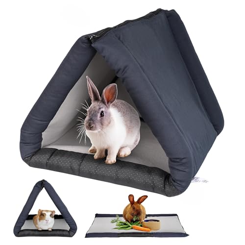LuftPets Foldable Cat Cave Bed for Indoor Cats and Small Dogs, Anti-Slip &…