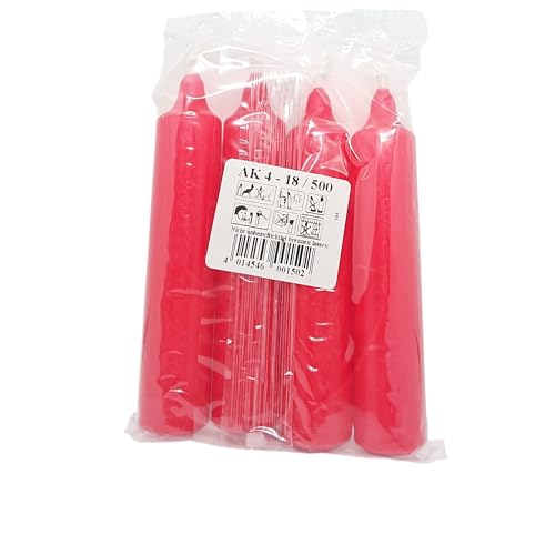 Eberswacher Wachswaren Kerze Weihnachten 4 Stück Rot/gelb/weiß...