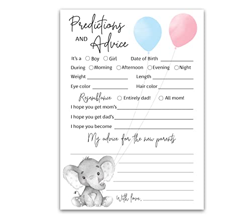 Jeux de fête prénatale avec cartes de prédiction pour animer une gender reveal entre amis