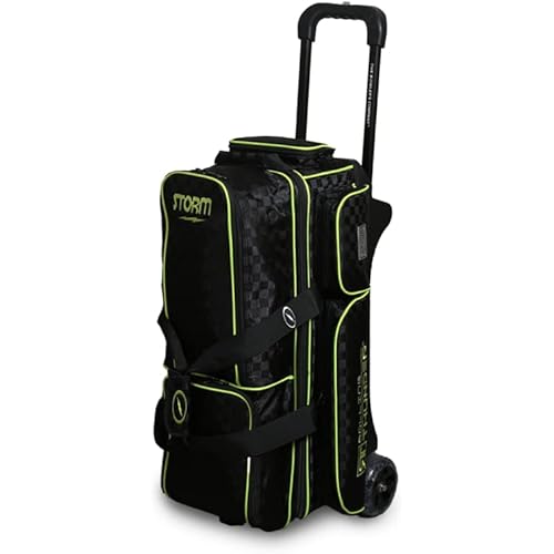 Storm 3 Ball Rolling Thunder Checkered Bowling Bag