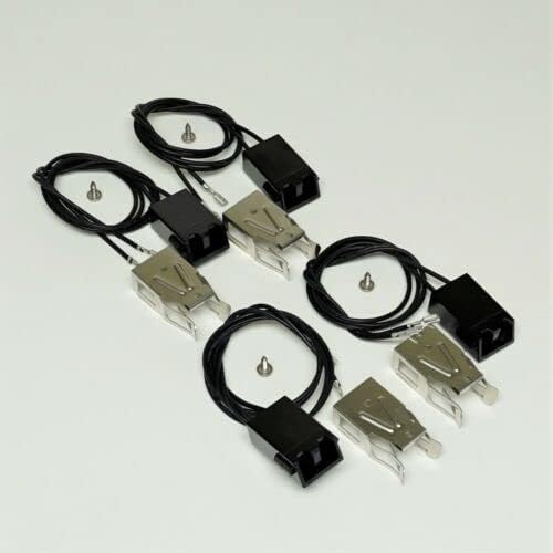 Replacement for fits Choice Parts WB2X8228 for GE Range Stove Burner Receptacle Kit Package of 4