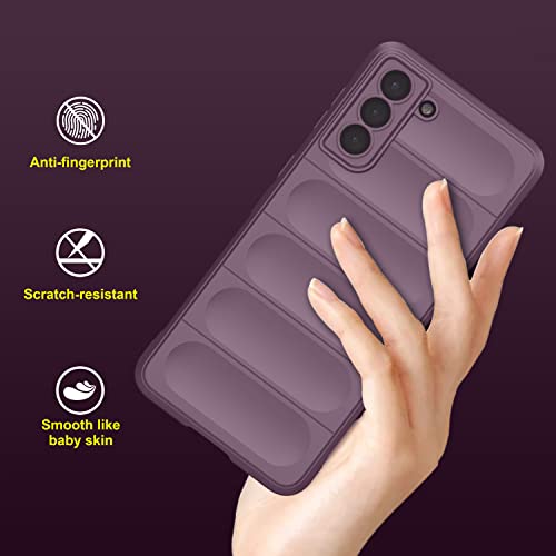 Image of Amazon Brand - Solimo Silicone Mobile Cover for Samsung Galaxy S21 Plus 5G (Silicon Lavender)