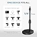 InnoGear Webcam Mount for Desk, Table Telescopic Webcam Stand with Phone Holder for Camera Webcam C922 C930e C920S C920 C615 C960 C920x BRIO 4K NexiGo N60, Right Light, GoPro with 1/4