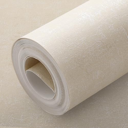 Anttyscar Yellow Industrial Concrete Effect Wallpaper Cement Contact Paper Modern Decorative Luxury Wallpaper with Distressed Pattern Detailing for Living Room, Bedroom, Fireplace,Hallway