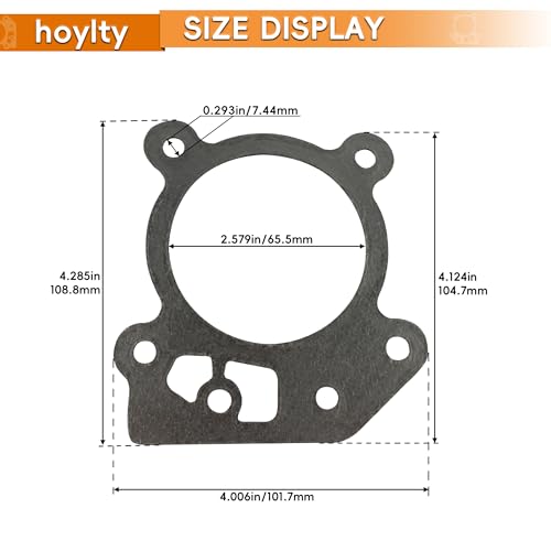 Image of Replace Valve Head Gasket Compatible with B S 799586 Gasket, Fits 08P502 09P702 09P602 Series 300E 450E (2)