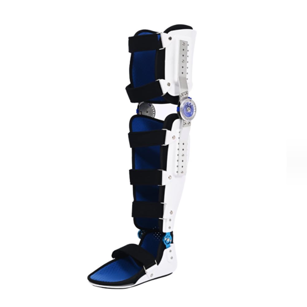 Verstellbare Knie-Fixierungsschiene, Bein Fuß Orthopädie Schiene, Immobilisator der unteren Extremitäten, Patienten-Knöchelschutz