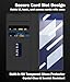 SHIEID Galaxy Z Fold 7 Wallet Case with S Pen Holder, Business Leather Magnetic Closure Cover with Card Holder, Kickstand, Screen Protector Compatible with Samsung Z Fold7 Case, Black