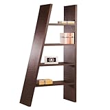 krokodilleder imitat BxHxT in cm: 76/42x190x33 Phönix 118001KR München Schräges Regal mit 4 Böden, kroko-leder / optik