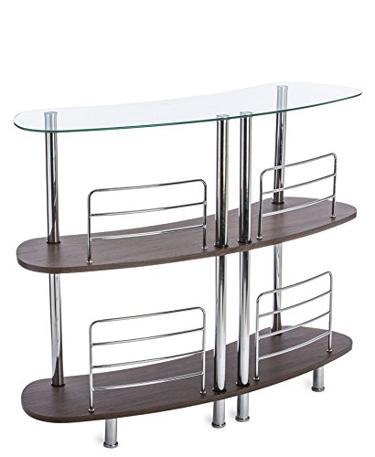 Mango Steam Contemporary Modern Home Liquor Bar Catalina Table Wood