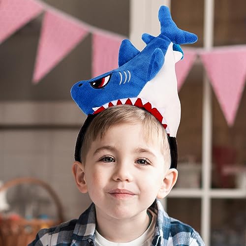 Baoplaykids Shark Headband, Animal Cosplay Costume Headbands For Halloween Christmas Festival Theme Party thumb #5