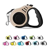 LIEVUIKEN Retractable Dog Leash Automatic Telescopic Tractor Dog Tape, Pet Tape 10/16 FT Durable and Convenient, with Non-Slip Handle, Suitable for Small and Medium-Sized Dogs