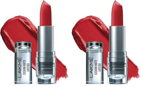 Image of Lakme Cushion Matte lip BrownBuzz (Pack of 2)