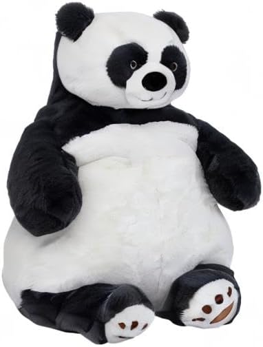 Miniatura 8 de Animales de peluche con peso de panda, 21.5" 5.2 libras, peluche de panda con peso grande, almohada de juguete de animal de peluche con peso,