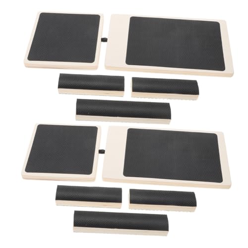 YARNOW Tabla de Equilibrio para Tobillo de Madera 2 Piezas miniatura 1