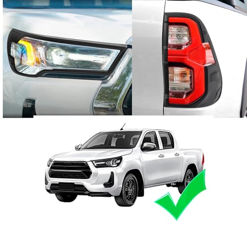 Boîtier feu arrière Hilux 2023 protection contre les rayures de phares - 6