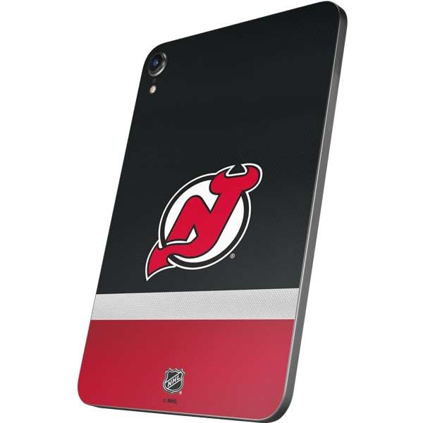 Skinit Decal Tablet Skin Compatible with iPad Mini 7 (2025) - Officially Licensed NHL New Jersey Devils Jersey Design