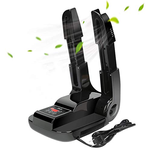 Shuosi くつ乾燥機 除菌脱臭水虫解消 タイマー付き 伸縮ノズル コンパクト収納可 靴乾燥機 様々な靴を対応可 日本語取扱説明書付き