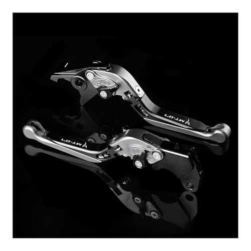 Levier d'embrayage moto MT-07 en aluminium réglable et pliable de précision