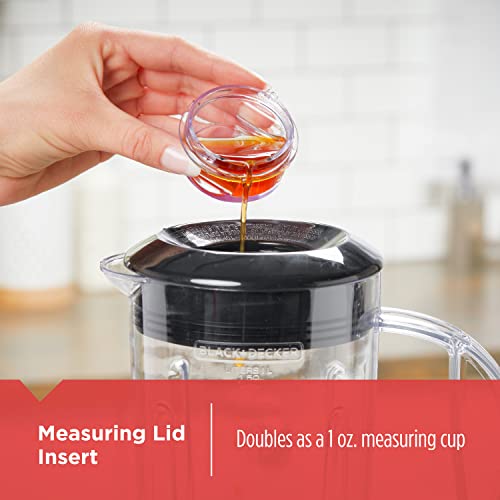 BLACK+DECKER Crush Master Blender, 10-Speeds with Stainless Steel Blades, Black, BL2010BP by BLACK+DECKER - Image 6