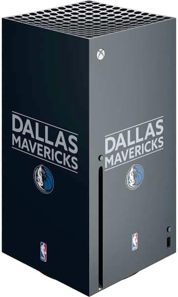 Skinit Decal Gaming Skin Compatible with Xbox Series X Console - Officially Licensed NBA Dallas Mavericks Standard - Light Blue Design