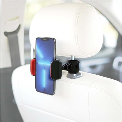 Car Back Seat Phone Holder，Universal Car Backseat Headrest Phone Mount，Adjustable Headrest Phone Car Mount