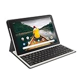 RCA 10' Quad-Core 2GB RAM 32GB Storage Touchscreen WiFi Bluetooth with Detachable Folio Keyboard Android 10 Tablet (Silver)