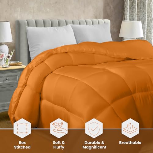 image for Utopia Bedding Comforter Duvet Insert, Quilted Comforter with Corner T