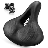 ROCKBROS Bike Seat Memory Foam Bike Saddle Comfortable Waterproof for City MTB Racing Bikes