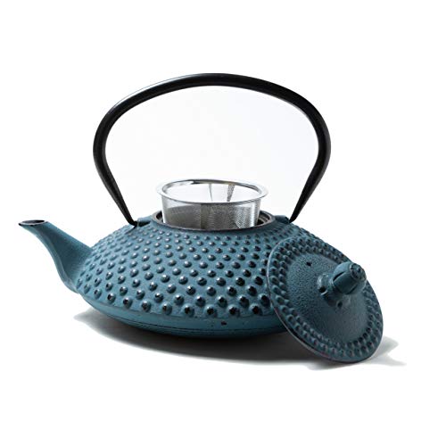 Tealøv TETERA HIERRO 1,25 L | TETERA DE HIERRO Fundido Con Infusor de Acero Inoxidable | Interior Totalmente Esmaltado… - Imagen 3