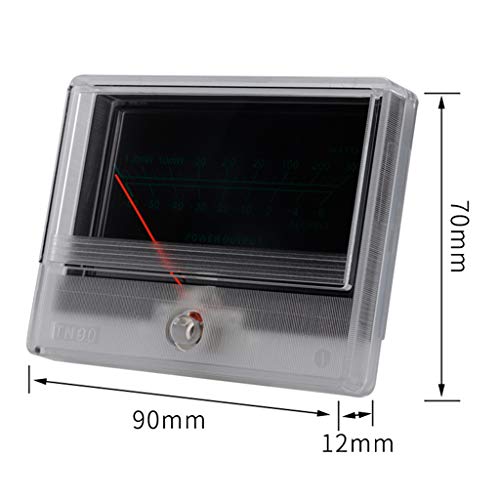Amplifier Level VU Guage Meter Header With Light Bulbs Audio-Device Stereo Meter Header Bike High Accuracy Accessory VU Meter - Thumbnail 7