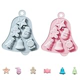 【Large application】: Très approprié pour les accessoires de fête de Noël. Vous pouvez faire quelques bonbons à la main pour vos amis ou vos enfants et avoir assez de profondeur pour préparer de magnifiques shots de gelée, des puddings sucrés, des muffins, des savons, des mini gâteaux et même de délicieuses glaces, des bonbons et du savon fait main, des bougies, etc.