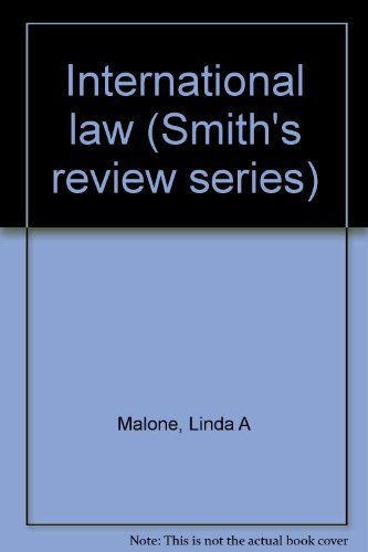 International law (Smith's review series) 1565421590 Book Cover