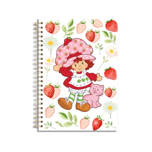 Carnet de notes à spirales 14x21 cm couverture rigide pour fille