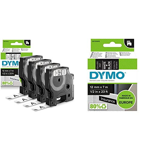 Ruban DYMO D1 12mm pour organiser la maison du rangement au garage